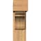 Ekena Millwork Olympic Block Smooth Bracket w/ Offset Brace, Western Red Cedar, 7 1/2"W x 22"D x 22"H BKT0806X22X22OLY05SWR - alternate 4